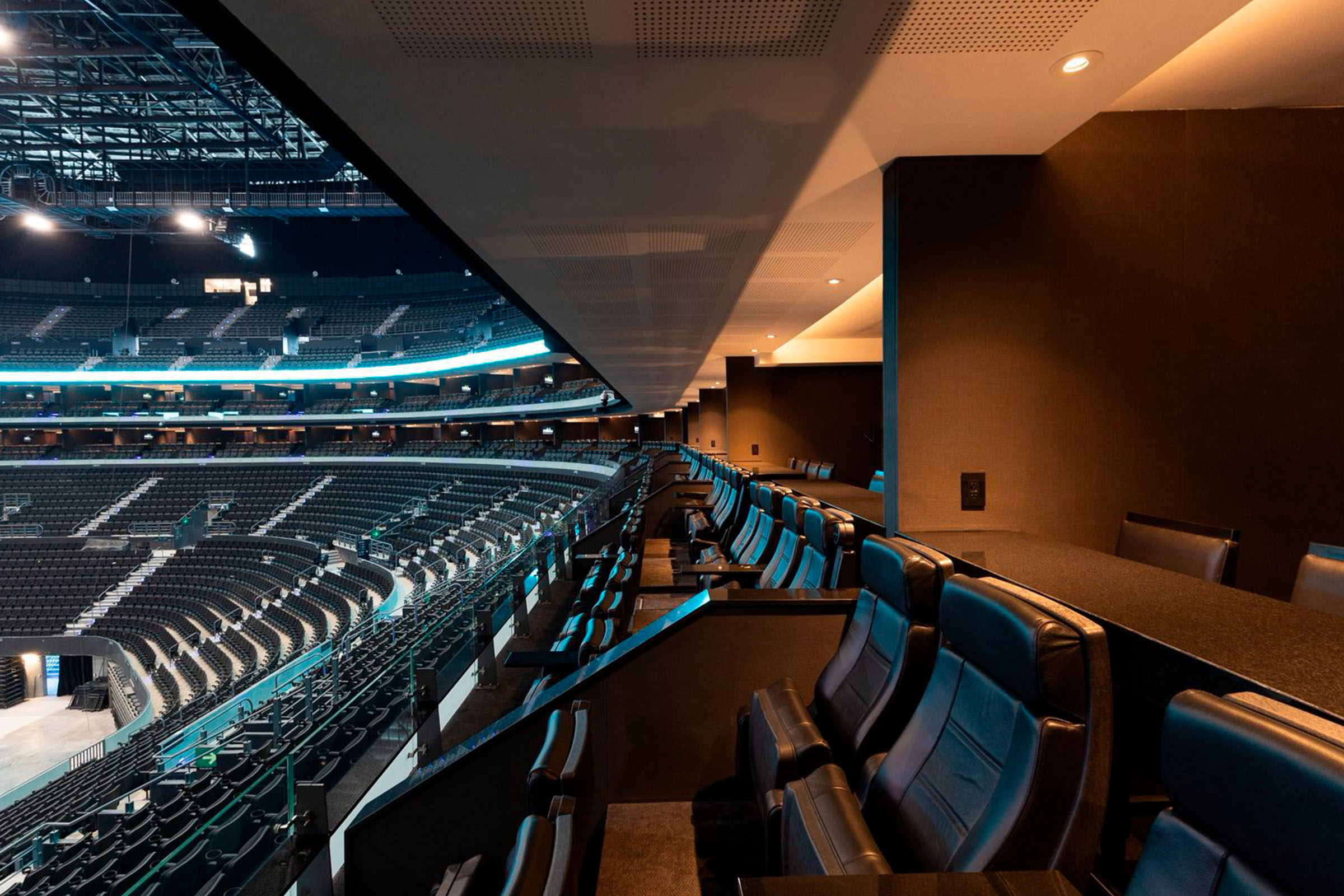 Mobiliario corporativo Merari DV en Arena Monterrey